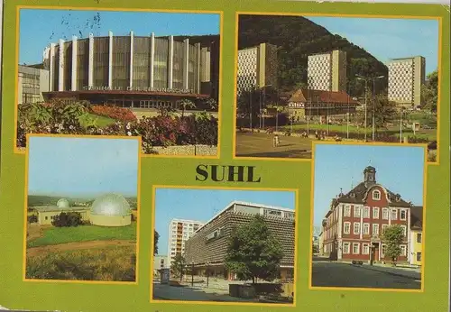 Suhl - u.a. Stadthalle - 1982
