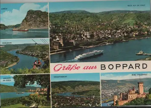 Boppard - u.a. Anlagen am Rhein - ca. 1980