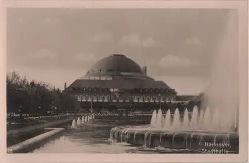 Hannover - Stadthalle - ca. 1940