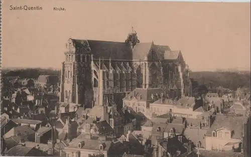 Frankreich - Frankreich - Saint-Quentin - Kirche - ca. 1935