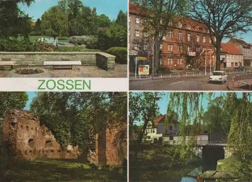 Zossen - u.a. Burgruine im Stadtpark - ca. 1980