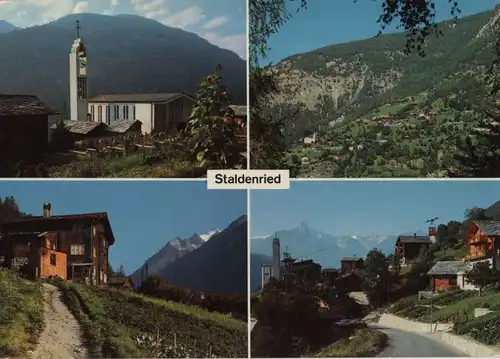 Schweiz - Staldenried - Schweiz - 4 Bilder