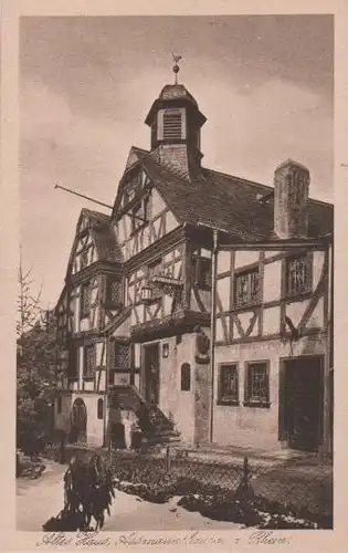 Rüdesheim - Assmannshausen - Schänke - Altes Haus - ca. 1935