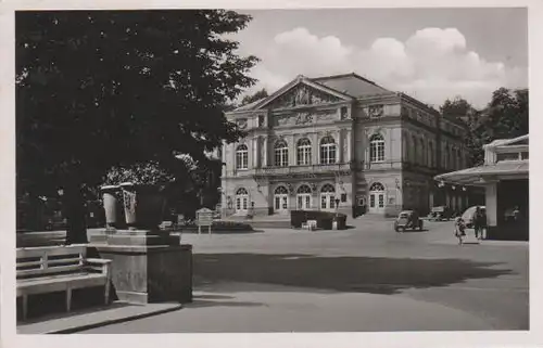 Baden-Baden - Am kleinen Theater - 1957