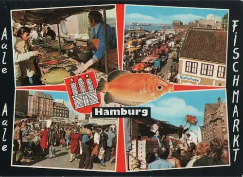 Hamburg - Fischmarkt - ca. 1985