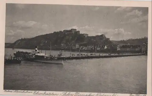 Koblenz, Ehrenbreitstein - Salon-Dampfer Niederwald - ca. 1940