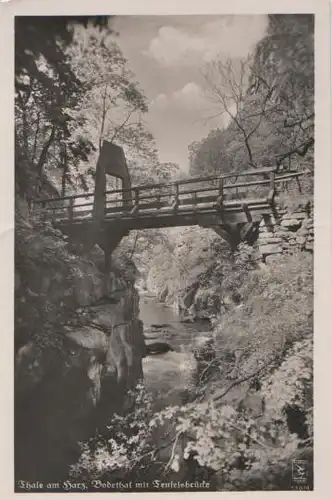 Thale Harz - Teufelsbrücke - ca. 1935