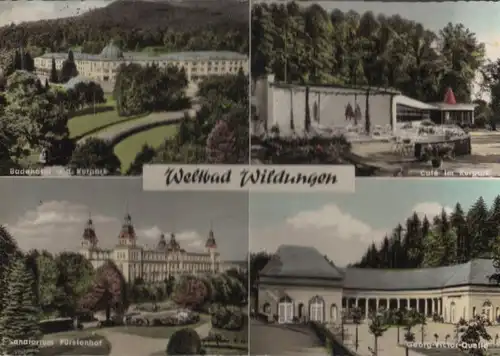 Bad Wildungen - u.a. Badehotel - 1958