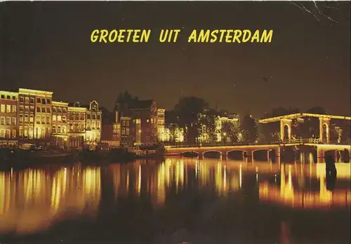 Niederlande - Amsterdam - Niederlande - bei Beleuchtung