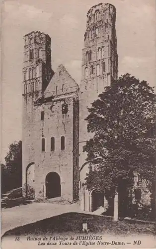 Frankreich - Frankreich - Jumieges - Ruines de Abbaye - ca. 1935