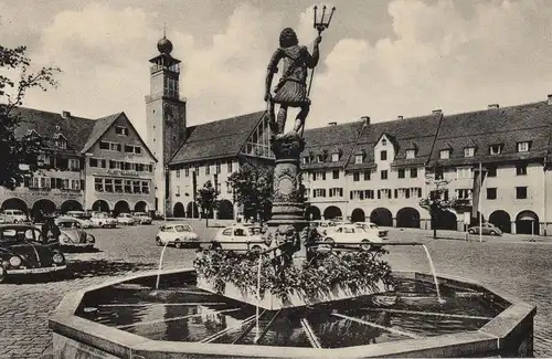 Freudenstadt - Marktplatz am Rathaus