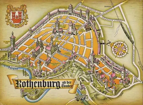 Rothenburg ob der Tauber - Übersicht