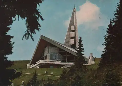 Feldberg / Schwarzwald - Kirche der Verklärung Christi - ca. 1980