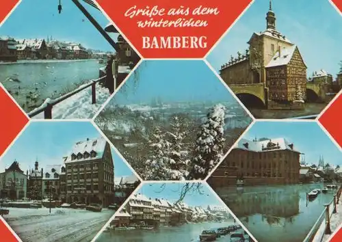 Winterliches Bamberg - ca. 1985