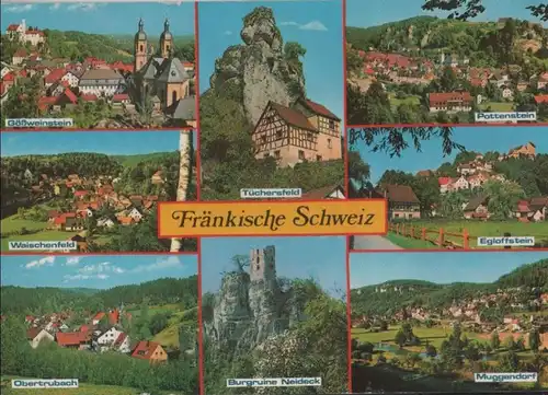 Fränkische Schweiz - u.a. Obertrubach - ca. 1980