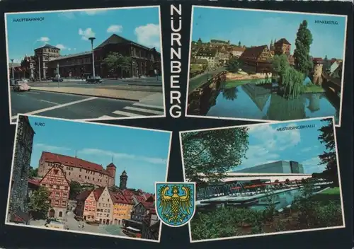 Nürnberg - u.a. Burg - ca. 1975