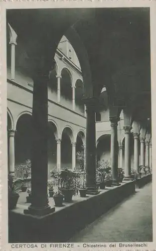 Italien - Italien - Certosa di Firenze - ca. 1955