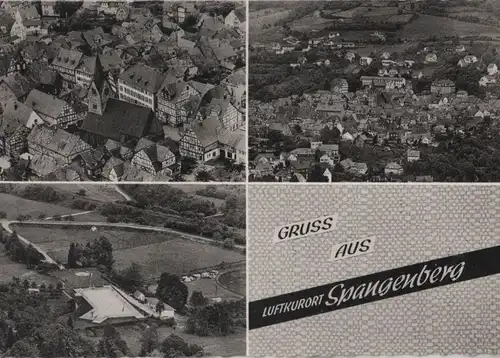 Spangenberg - 3 Teilbilder - ca. 1965