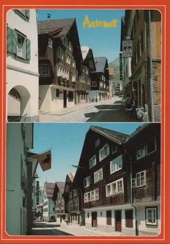 Schweiz - Schweiz - Andermatt - 2 Teilbilder - 1988