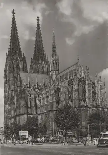Köln - Dom von Osten - ca. 1965