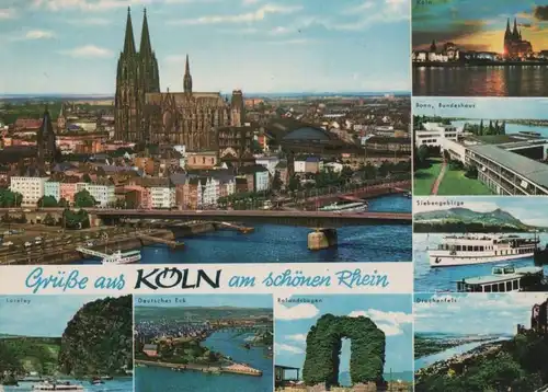 Köln - 8 Teilbilder - ca. 1975
