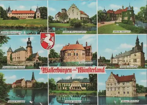 Münsterland - Wasserburgen, u.a. Raesfeld - ca. 1975