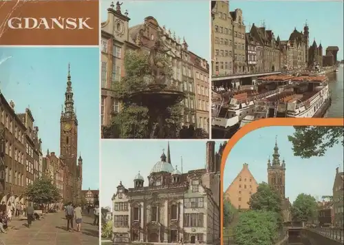 Polen - Polen - Gdansk - Danzig - mit 5 Bildern - 1988