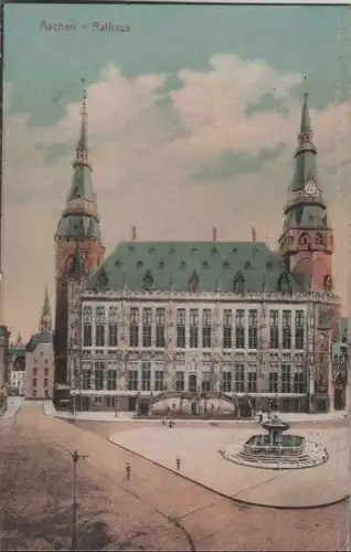 Aachen - Rathaus - ca. 1925