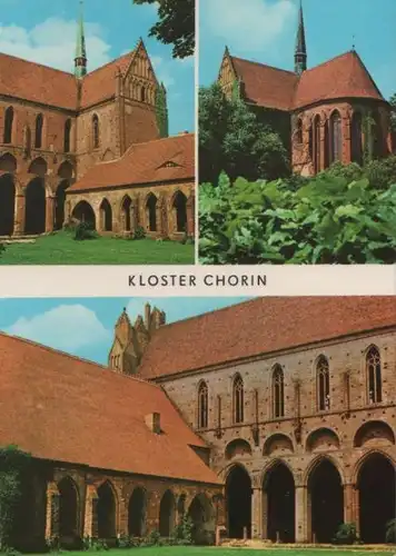 Chorin - Kloster, u.a. Nordgiebel - 1981
