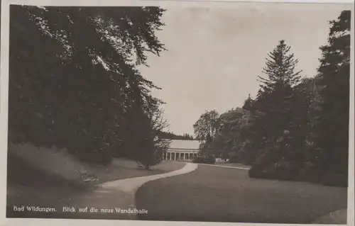 Bad Wildungen - Blick auf die neue Wandelhalle - ca. 1950