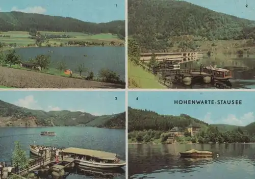 Hohenwarte-Stausee - u.a. Linkenmühle - ca. 1970