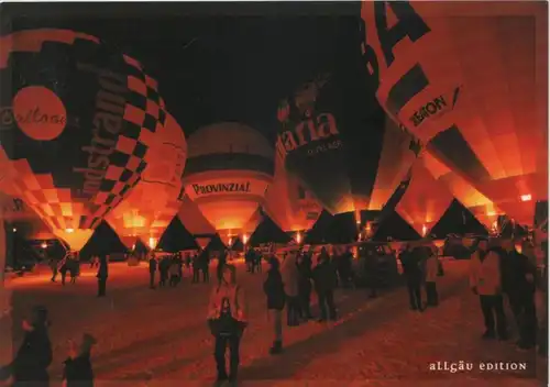 Allgäu - Heißluftballon