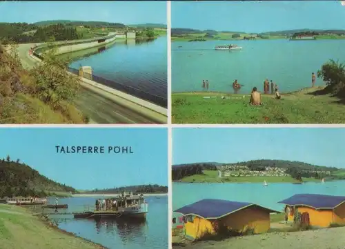 Talsperre Pöhl - mit 4 Bildern - 1974
