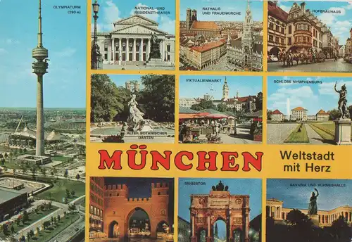 München - u.a. Alter Botanischer Garten - 1984
