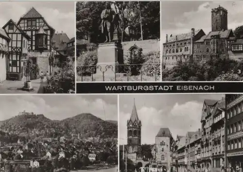 Eisenach - u.a. Platz der Deutsch-Sowjetischen-Freundschaft - ca. 1975