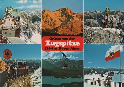Zugspitze - u.a. Ostgipfel - ca. 1980