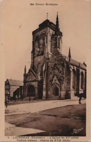 Frankreich - Frankreich - Locronan - Eglise - ca. 1935