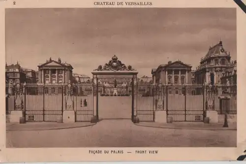 Frankreich - Frankreich - Versailles - Facade du Palais - ca. 1950