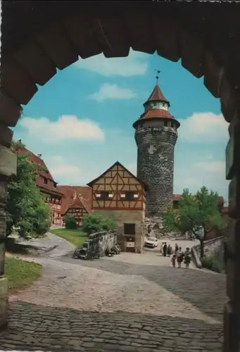 Nürnberg - Burg mit Sinwellturm - ca. 1975