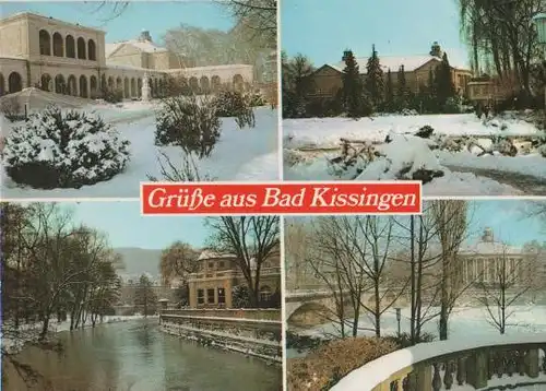 Grüße aus Bad Kissingen im Winter - ca. 1985