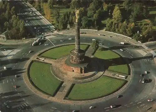 Berlin-Tiergarten, Siegessäule - 1972
