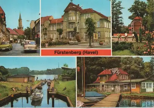 Fürstenberg - u.a. Park des Friedens - 1982