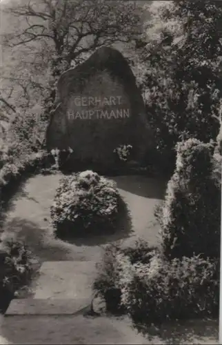 Hiddensee - Kloster, Grab von Gerhart Hauptmann - ca. 1960