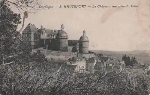 Frankreich - Frankreich - Dordogne - Hautefort - ca. 1925