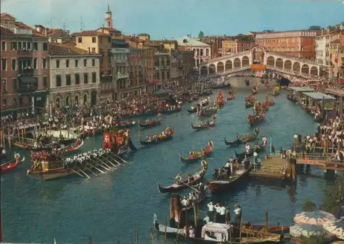 Italien - Italien - Venedig - Canal Grande - 1968
