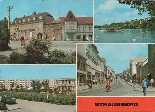 Strausberg - u.a. Am Straussee - 1980
