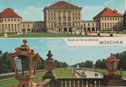 Nymphenburg München - Schloß und Park - ca. 1975