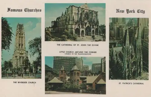 USA - USA - New York City - Famous Churches - ca. 1970