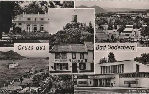 Bonn-Bad Godesberg - u.a. Stadttheater - 1963