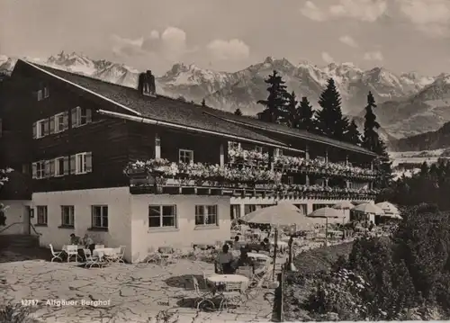 Sonthofen - Allgäuer Berghof mit Alpe Eck - ca. 1965